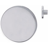 Möbelknopf ø 55 mm - Zink matt verchromt