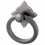 Ringgriff mit Rosette, Serie 2271, geschmiedet und thermopatiniert
