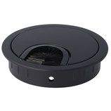 Kabeldurchlass Zink schwarz