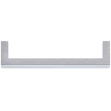 Möbelgriff Serie 1375 (Gehrungsgriff 10x10 mm) - Edelstahl