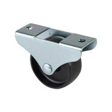 Bockrolle Serie 1103, Rad Kunststoff, mit Anschraubplatte
