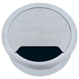 Kabeldurchlass Edelstahl matt - ø 70 mm