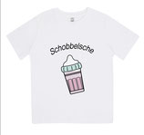 Rheinhessen Kinder-Shirt "Schobbelsche" - Weiß -  100% Baumwolle