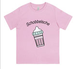 Rheinhessen Kinder-Shirt "Schobbelsche" - Powder Pink -  100% Baumwolle