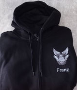 FAN -Kaputzenjacke (schwarz) für Sie und Ihn