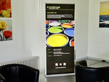 Roll-Up LED  / RollUp hinterleuchtet    "doppelseitig" "B1"