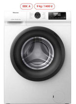 Hisense Waschmaschine 9 kg - WF 1Q 9041 BW