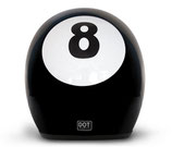 Retro Helmet 8 Ball