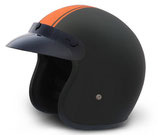 Retro Helmet Orange Pin Stripe