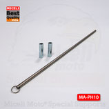 Perno acciaio inox diametro 10 mm con boccole