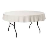 Tafelkleed Wit rond ø260cm