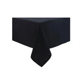 Tafelkleed zwart 140x140 cm