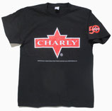 CHARLY RECORDS LOGO T-SHIRTS/BLACK
