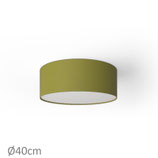 Plafoniera Rotonda Teletta Verde Cactus