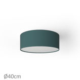 Plafoniera Rotonda Cinette Petrolio