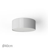 Plafoniera Rotonda Lumiere Bianco