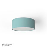 Plafoniera Rotonda Cinette Celeste