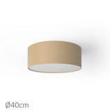 Plafoniera Rotonda Arenal Cammello