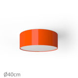 Plafoniera Rotonda Lumiere Arancio