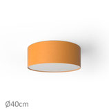 Plafoniera Rotonda Teletta Mandarino