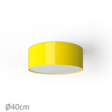 Plafoniera Rotonda Lumiere Giallo