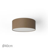 Plafoniera Rotonda Arenal Beige