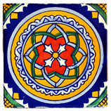 Mexiko Fliese Rustikal - ca. 10,5x10,5 cm - VITRAL
