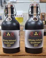 Whisky Infused Quadrupel Versie 2025 Batch 1 en Batch 2