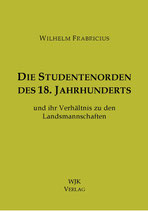 Fabricius, Die Studentenorden des 18. Jahrhunderts