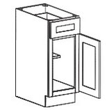 1 Door 1 Drawer Base Cabinet