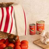 Torchon 70x53cm -METIS BORDEAUX BLANC