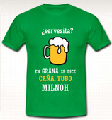CAMISETA 'SERVESITA' VERDE