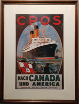 商品名Europa to Canada/America Poster