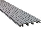 Drainage (Entwässerungsrinne) und Belüftungsdiele, Aluminium, 20x150x2000 mm