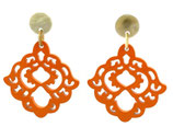 Hornohrringe orange (480)