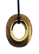 SPECIAL EDITION Hornanhänger braun goldfarb. (376)
