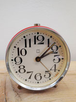 ORANGE VINTAGE CLOCK H