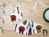 Nasen-Mund-Bedeckung GITARRE