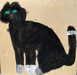 #87 - schwarze Katze