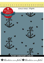 Sweatshirt Strech Anker Blau