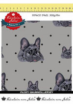 Baumwolljersey Bullis Grau