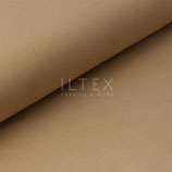 Baumwolljersey Uni Dunkel Beige