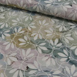 Canvas/Dekostoff Ornamente Bunt Farbverlauf