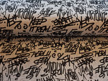 Sweat Digitaldruck Grafiti Grau Fräulein von Julie