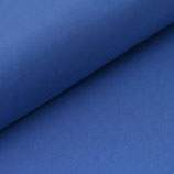 Baumwolljersey Uni Jeansblau