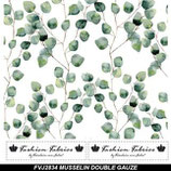 Musselin Double Gauze Eukalyptus