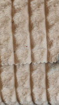 Velour Dekostoff Beige Fräulein von Julie