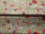 Baumwollstoff Gütermann Collection Brillant Blüten Grün 647795-331