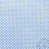 Scrapbookingpapier blau mit Punkten, 5er-Set gemischt