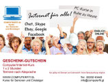 Geschenk-Gutschein 1 x 2